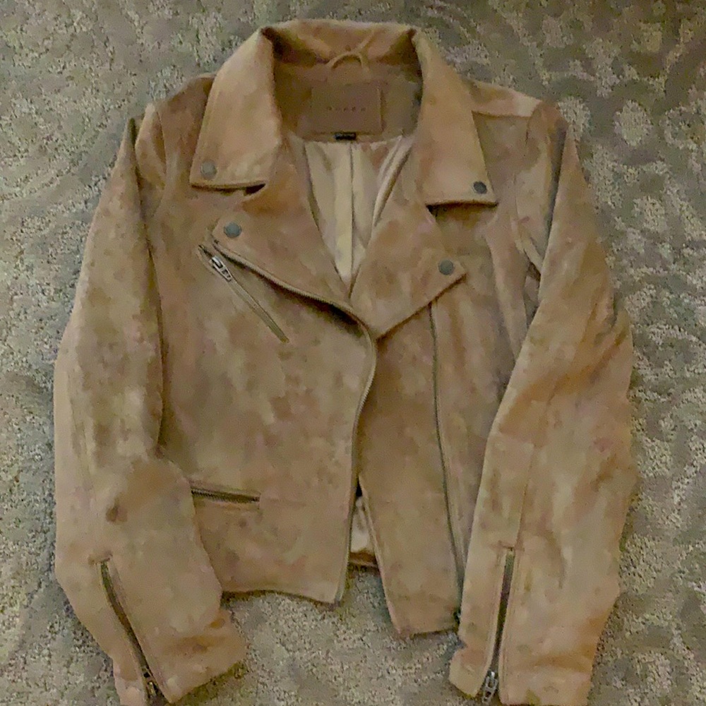 Blank NYC Vegan suede jacket